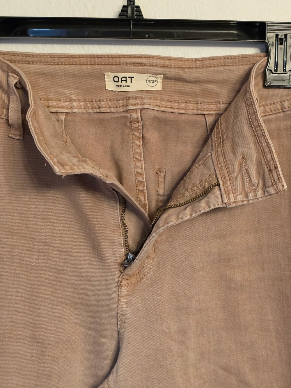 OAT New York Wide Leg Raw Hem Jeans - Picture 4 of 11